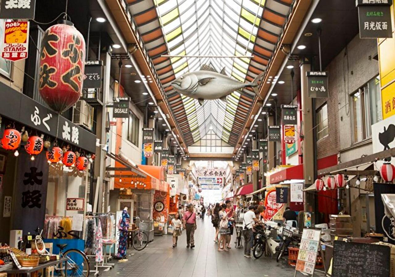 黑门水晶酒店 大阪 外观 照片